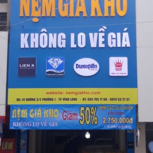 Nệm dành khách sạn sỉ nệm tại Vĩnh Long