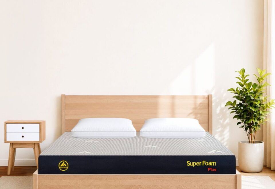 Nệm foam là gì – nệm Aroma Super Foam Plus trong phòng ngủ