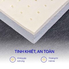 Nệm Gấp 3 Cao Su Bông Diamond Kim Cương