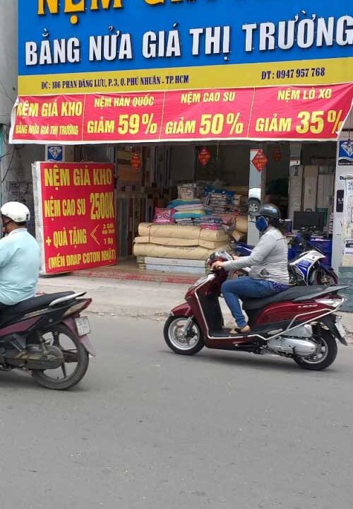 Nệm gấp bông ép cao cấp tại thành phố Hồ Chí Minh