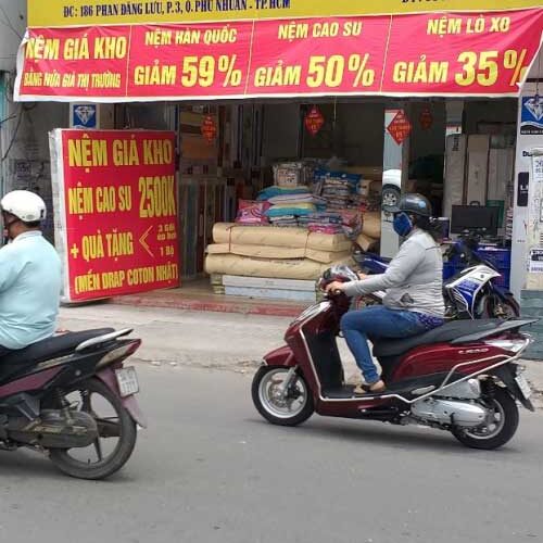 Nệm gấp bông ép cao cấp tại thành phố Hồ Chí Minh