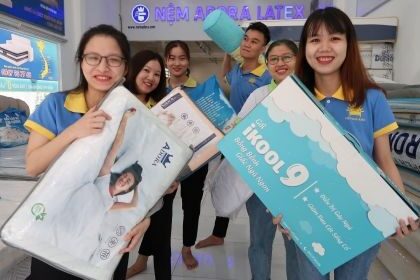 Nệm giá kho tuyển dụng nhân viên bán hàng tại các showroom trên toàn quốc