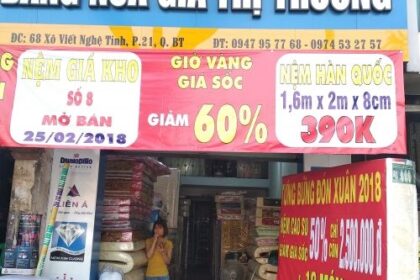 Nệm giá rẻ Bình Thạnh