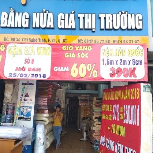 Nệm giá rẻ Bình Thạnh