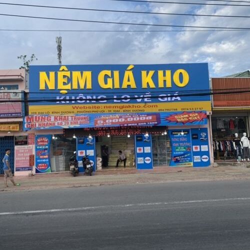 Nệm giá rẻ tại Bình Dương