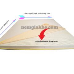 Nệm Kim Cương 1m6