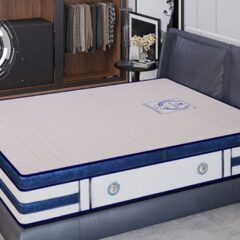 Nệm Lò Xo Túi Cao Su 3 Viền Kim Cương