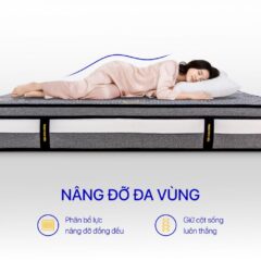Nệm Lò Xo Túi Kim Cương Titanium Plus 12 Nệm Lò Xo Túi Kim Cương Titanium Plus