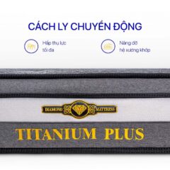 Nệm Lò Xo Túi Kim Cương Titanium Plus 14 Nệm Lò Xo Túi Kim Cương Titanium Plus