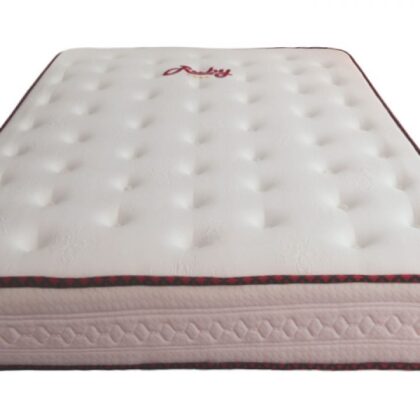 Nệm lò xo túi Ruby 2 viền vải xốp gấm khuyến mãi giá rẻ