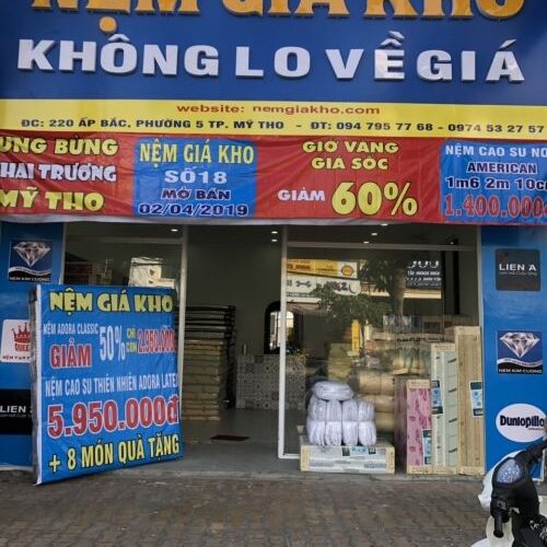 Cửa hàng nệm lò xo Vạn Thành Mỹ Tho - Tiền Giang